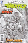 Cover for Threshold (DC, 2013 series) #3 [Howard Porter Black & White Cover]