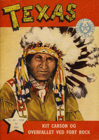 Cover Thumbnail for Texas (Serieforlaget / Se-Bladene / Stabenfeldt, 1953 series) #42/1958