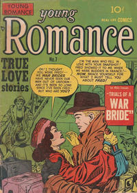 Cover for Young Romance (Derby Publishing, 1948 series) #7