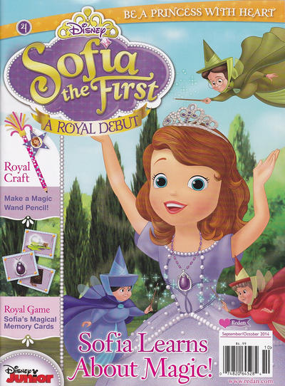 Cover for Sofia the First (Redan Publishing Inc., 2014 series) #4