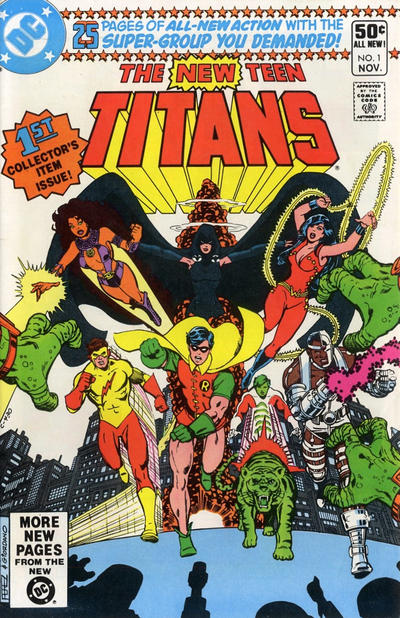 Cover for The New Teen Titans (DC, 1980 series) #1 [Direct]