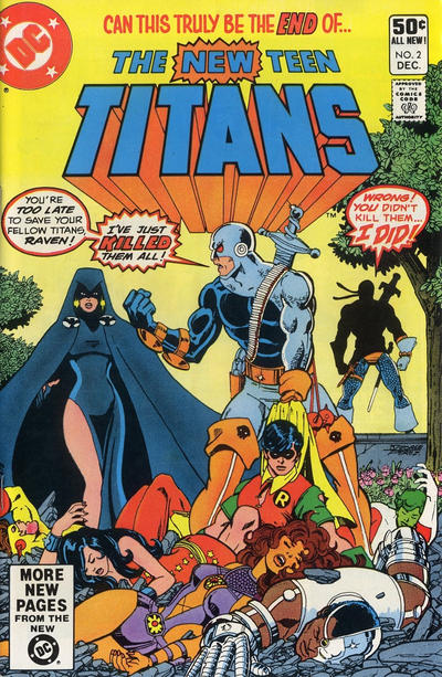 Cover for The New Teen Titans (DC, 1980 series) #2 [Direct]