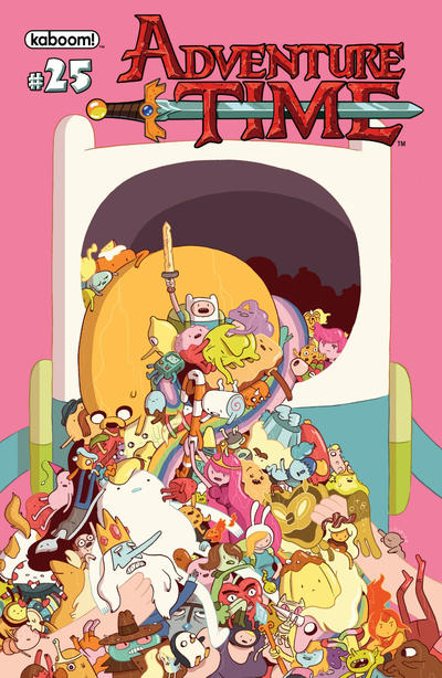 Cover for Adventure Time (Boom! Studios, 2012 series) #25 [Cover B by Luke Pearson]