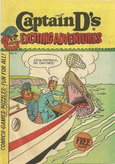 Cover for Captain D's Exciting Adventures (Paragon Products, 1976 series) #31