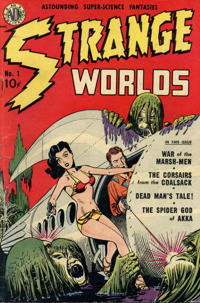 Cover for Strange Worlds (Superior, 1951 series) #1