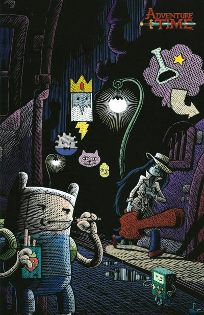 Cover for Adventure Time (Boom! Studios, 2012 series) #28 [Cover C by James Lloyd]