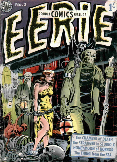 Cover for Eerie (Thorpe & Porter, 1952 series) #2