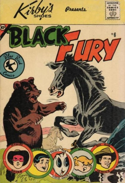 Cover for Black Fury (Charlton, 1959 series) #6 [Kirby's]