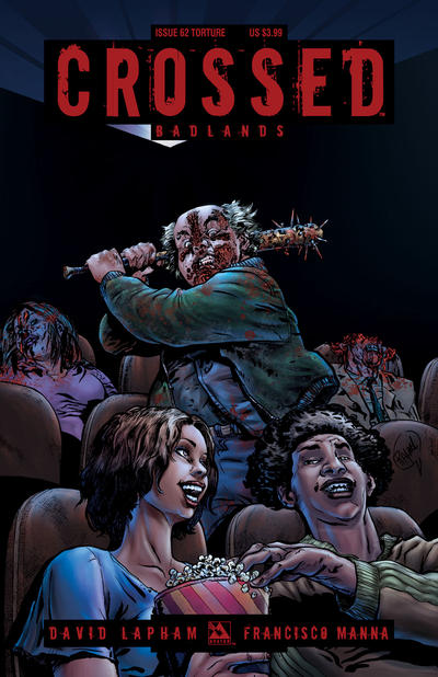 Cover for Crossed Badlands (Avatar Press, 2012 series) #62 [Torture Variant by Rafael Ortiz]