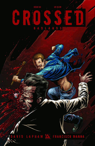 Cover for Crossed Badlands (Avatar Press, 2012 series) #63 [Regular Cover by Gabriel Andrade]