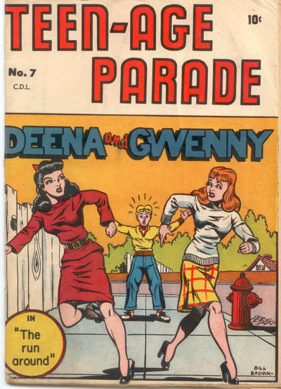 Cover for Teen-Age Parade (Bell Features, 1950 series) #7