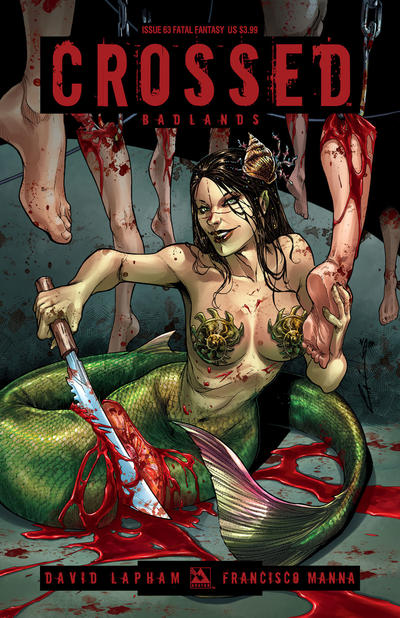 Cover for Crossed Badlands (Avatar Press, 2012 series) #63 [Fatal Fantasy Variant by Emilio Laiso]