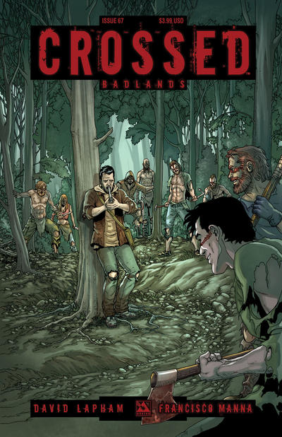 Cover for Crossed Badlands (Avatar Press, 2012 series) #67 [Regular Cover by Jacen Burrows]