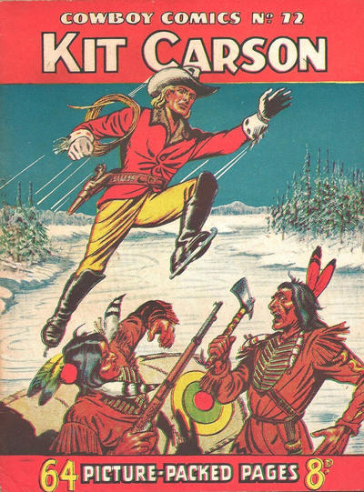Cover for Cowboy Comics (Amalgamated Press, 1950 series) #72