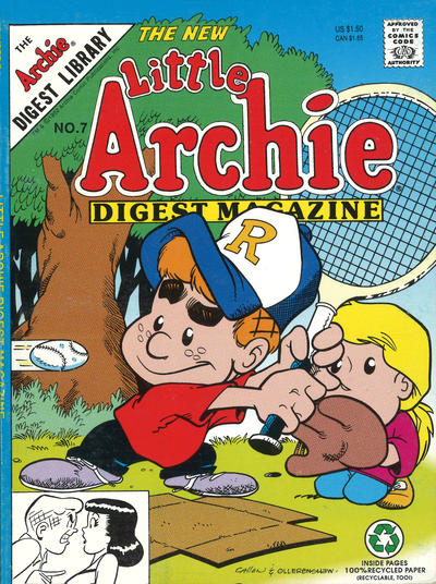 Cover for Little Archie Digest Magazine (Archie, 1991 series) #7 [Newsstand]