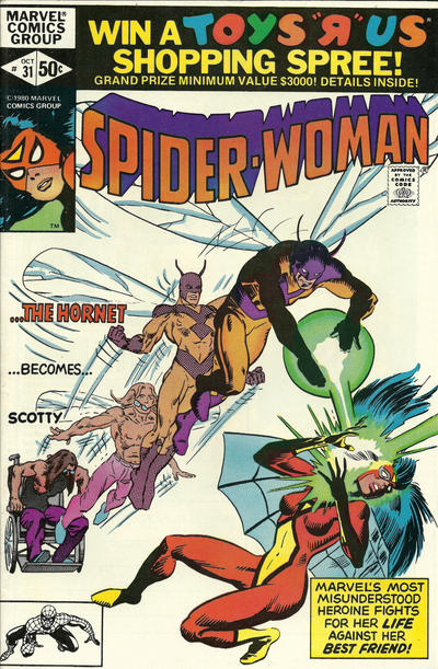 Cover for Spider-Woman (Marvel, 1978 series) #31 [Direct]