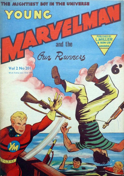Cover for Young Marvelman (L. Miller & Son, 1954 series) #201