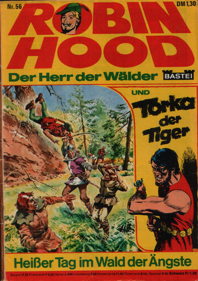 Cover for Robin Hood (Bastei Verlag, 1973 series) #56