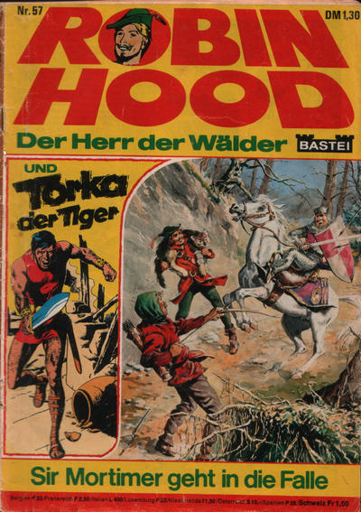 Cover for Robin Hood (Bastei Verlag, 1973 series) #57