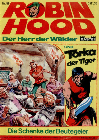 Cover for Robin Hood (Bastei Verlag, 1973 series) #58