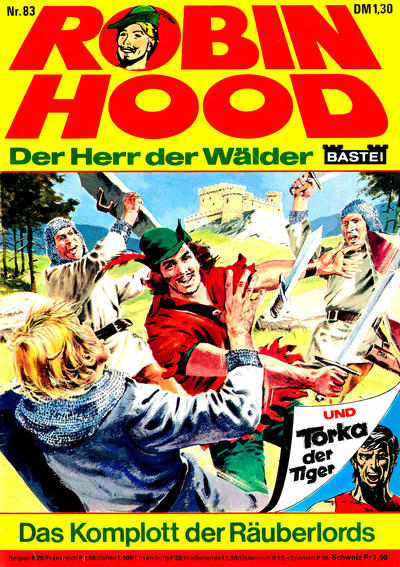 Cover for Robin Hood (Bastei Verlag, 1973 series) #83