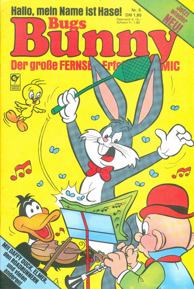 Cover for Bugs Bunny (Condor, 1983 series) #5
