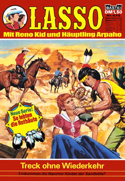 Cover for Lasso (Bastei Verlag, 1966 series) #475