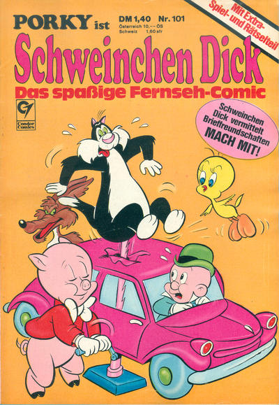 Cover for Schweinchen Dick (Condor, 1975 series) #101