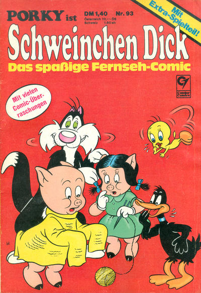 Cover for Schweinchen Dick (Condor, 1975 series) #93