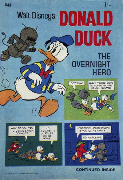 Cover for Walt Disney's Donald Duck (W. G. Publications; Wogan Publications, 1954 series) #88