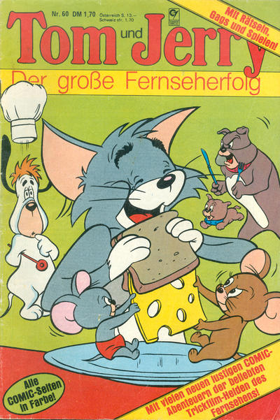 Cover for Tom & Jerry (Condor, 1976 series) #60