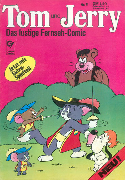 Cover for Tom & Jerry (Condor, 1976 series) #11