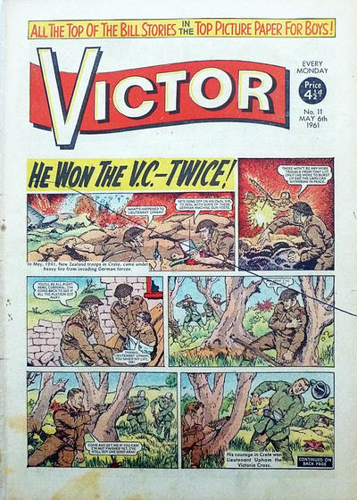 Cover for The Victor (D.C. Thomson, 1961 series) #11