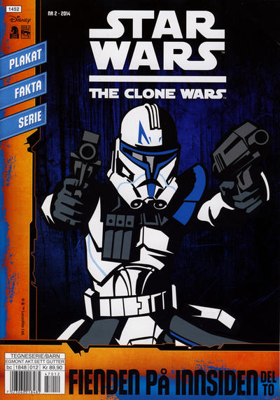 Cover for Star Wars: The Clone Wars (Hjemmet / Egmont, 2014 series) #2/2014