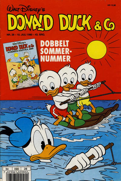 Cover for Donald Duck & Co (Hjemmet / Egmont, 1948 series) #28/1990