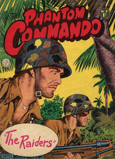 Cover for Phantom Commando (Horwitz, 1959 series) #9