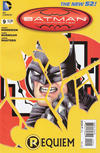 Cover for Batman Incorporated (DC, 2012 series) #9 [Chris Burnham "Shattered Bat-Symbol" Cover]