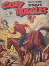 Cover for Casey Ruggles Western Comic (Donald F. Peters, 1951 series) #9