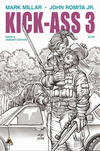 Cover Thumbnail for Kick-Ass 3 (2013 series) #6 [John Romita Jr. Black & White Variant]