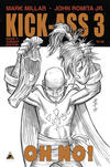 Cover Thumbnail for Kick-Ass 3 (2013 series) #7 [John Romita Jr. Black & White Variant]