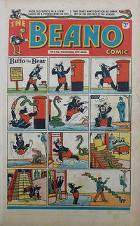 Cover Thumbnail for The Beano Comic (D.C. Thomson, 1938 series) #349