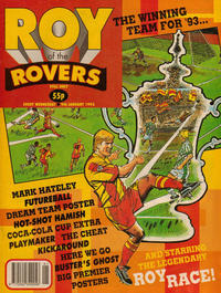 Cover Thumbnail for Roy of the Rovers (IPC, 1976 series) #9 January 1993 [841]