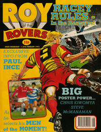 Cover Thumbnail for Roy of the Rovers (IPC, 1976 series) #27 February 1993 [848]