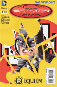 Cover Thumbnail for Batman Incorporated (DC, 2012 series) #9 [Chris Burnham "Shattered Bat-Symbol" Cover]