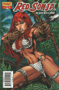 Cover for Red Sonja (Dynamite Entertainment, 2005 series) #44 [Cover B]
