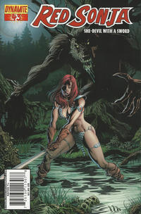 Cover Thumbnail for Red Sonja (Dynamite Entertainment, 2005 series) #43 [Cover C]