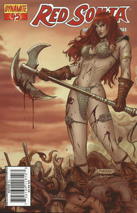Cover Thumbnail for Red Sonja (Dynamite Entertainment, 2005 series) #45 [Cover B]