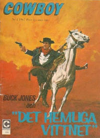Cover Thumbnail for Cowboy (Centerförlaget, 1951 series) #4/1967