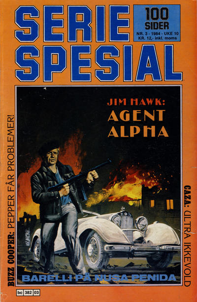 Cover for Seriespesial (Semic, 1979 series) #3/1984