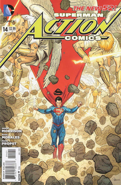 Cover for Action Comics (DC, 2011 series) #14 [Steve Skroce Cover]